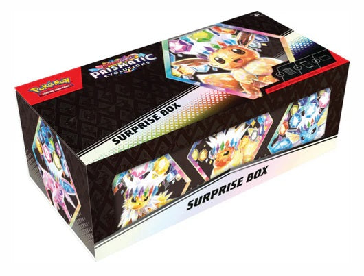 Surprise box eevee Prismatic Evolutions TCG Pokemon a precio competitivo
