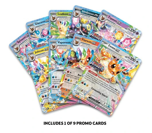 Surprise box eevee Prismatic Evolutions TCG Pokemon a precio competitivo