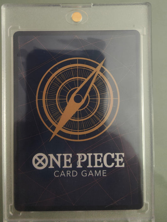 Parte trasera Carta OP11 Monkey.D.Luffy tercer aniversario