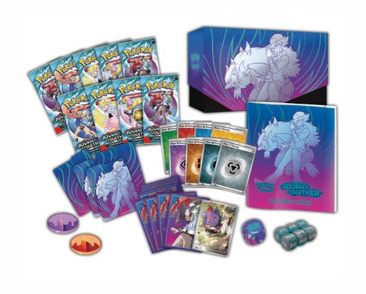Elite Trainer Box ETB Journey Together TCG Pokémon - Contenido