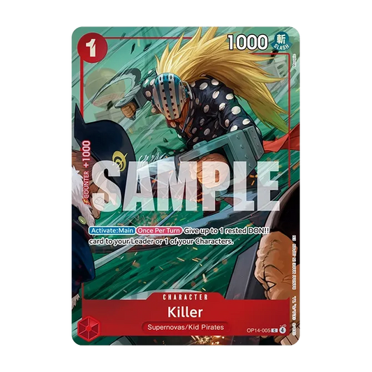 carta promo de Killer