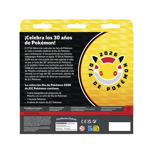 reverso del producto del dia de pokemon