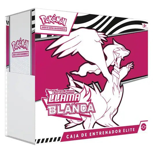 Elite Trainer Box ETB Llama Blanca TCG Pokémon 
