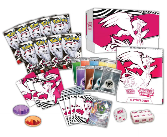 Elite Trainer Box ETB Llama Blanca TCG Pokémon - Contenido