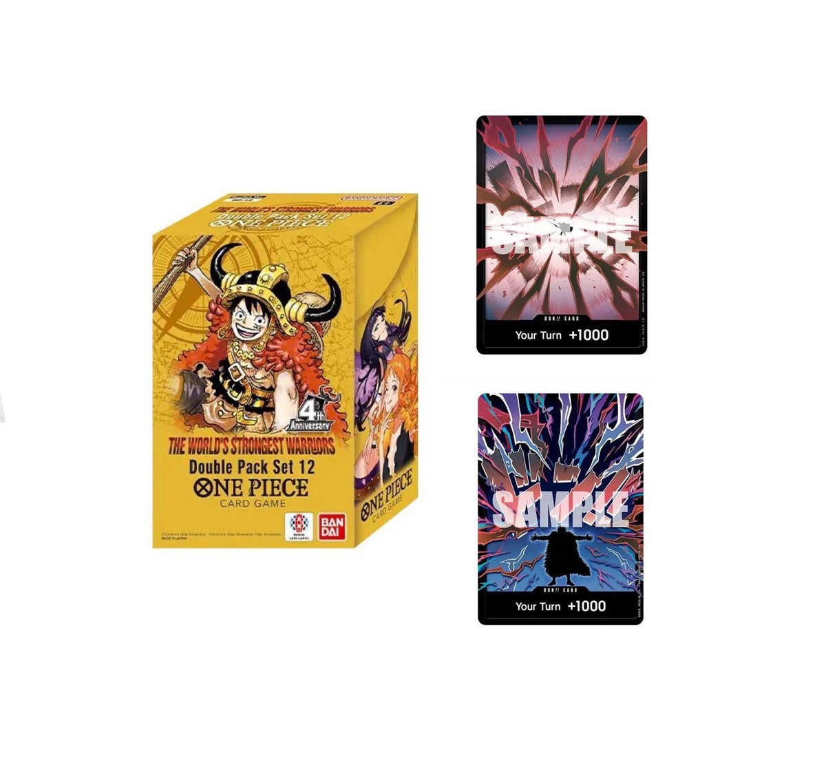 One Piece |  Double Pack Set vol.12 [DP-12] OP-17 - The world's strongest warriors
