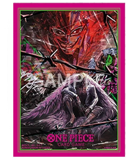 one-piece-card-game-ilustracion de las fundas de doflamingo